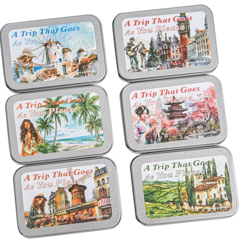 Travel TN Stickers | USA, Paris, London, Italy, Greece, Japan, Hawaii